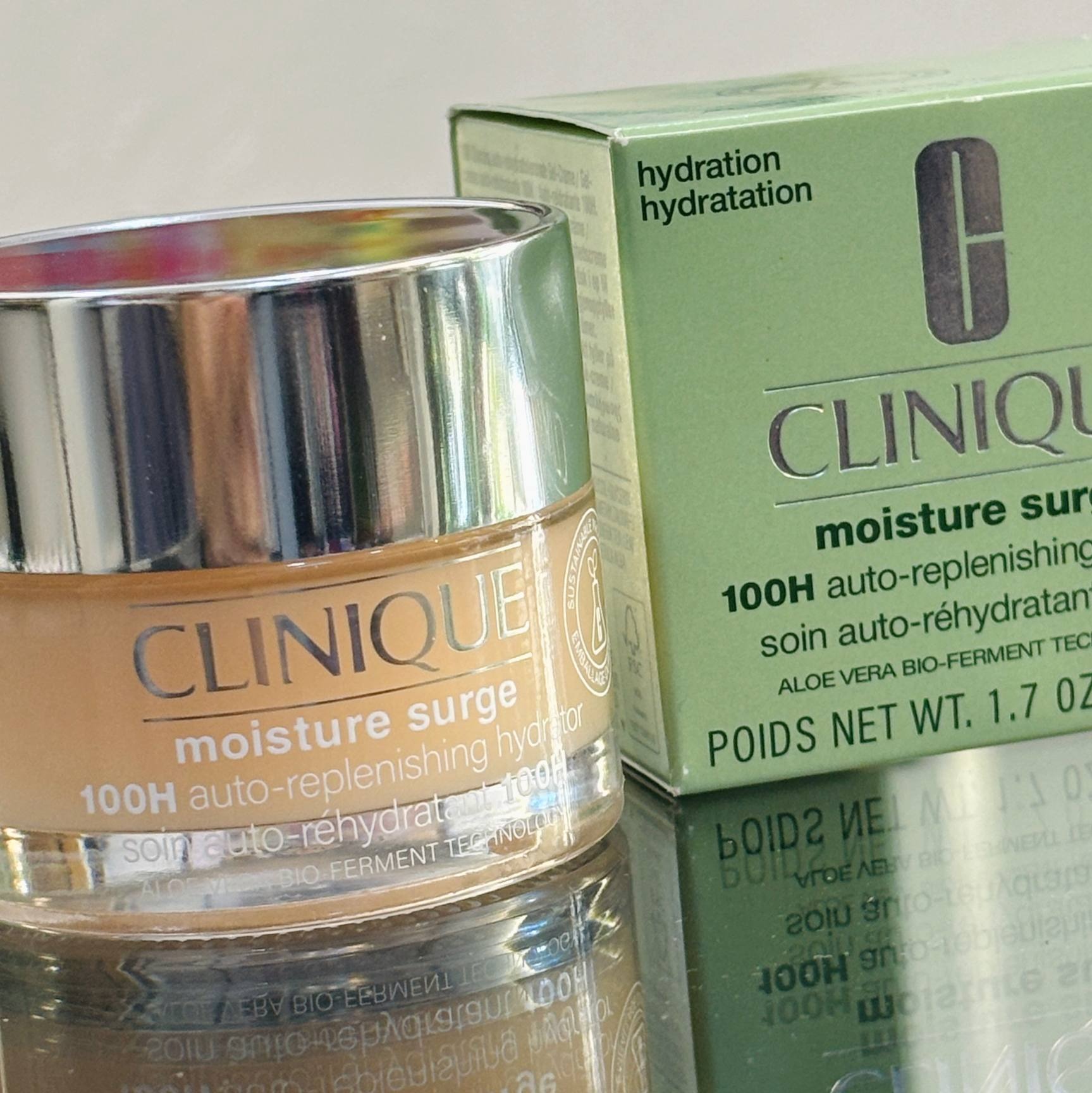 کرم آبرسان 100 ساعته کلینیک Clinique Moisture Surge 100H Auto-Replenishing Hydrator جدید