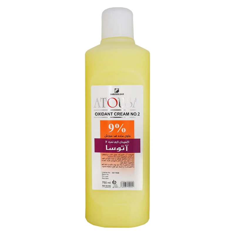 اکسیدان کرمی 9 درصد آتوسا (750ml)