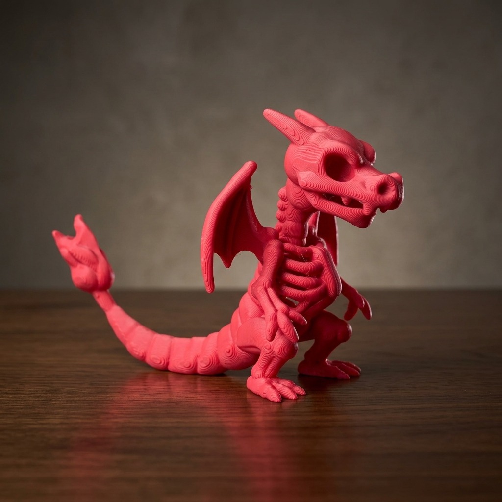 فیگور اسکلتی چاریزارد پوکمون Charizard Pokemon Skeleton Figure