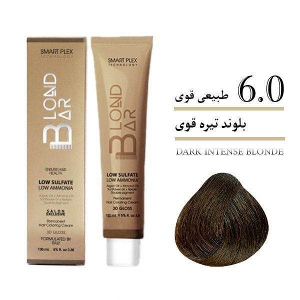رنگ مو بلوند بار100 میل 6/0