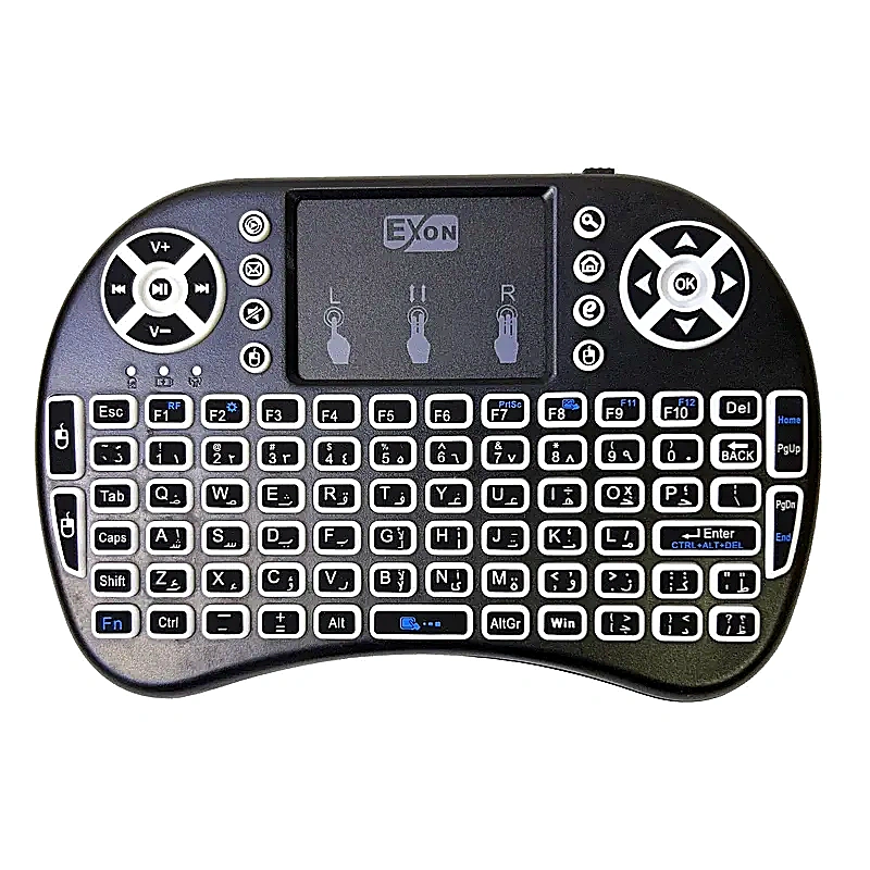 مینی کیبورد بی سیم اکسون Backlit کد 9852جدید