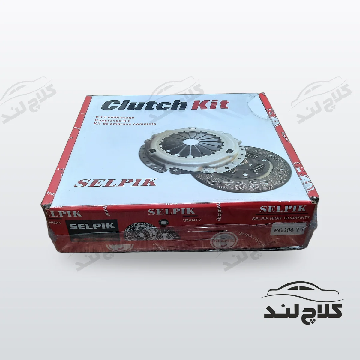 کیت کامل دیسک و صفحه کلاچ پژو 206 تیپ 5 رانا سلپیک