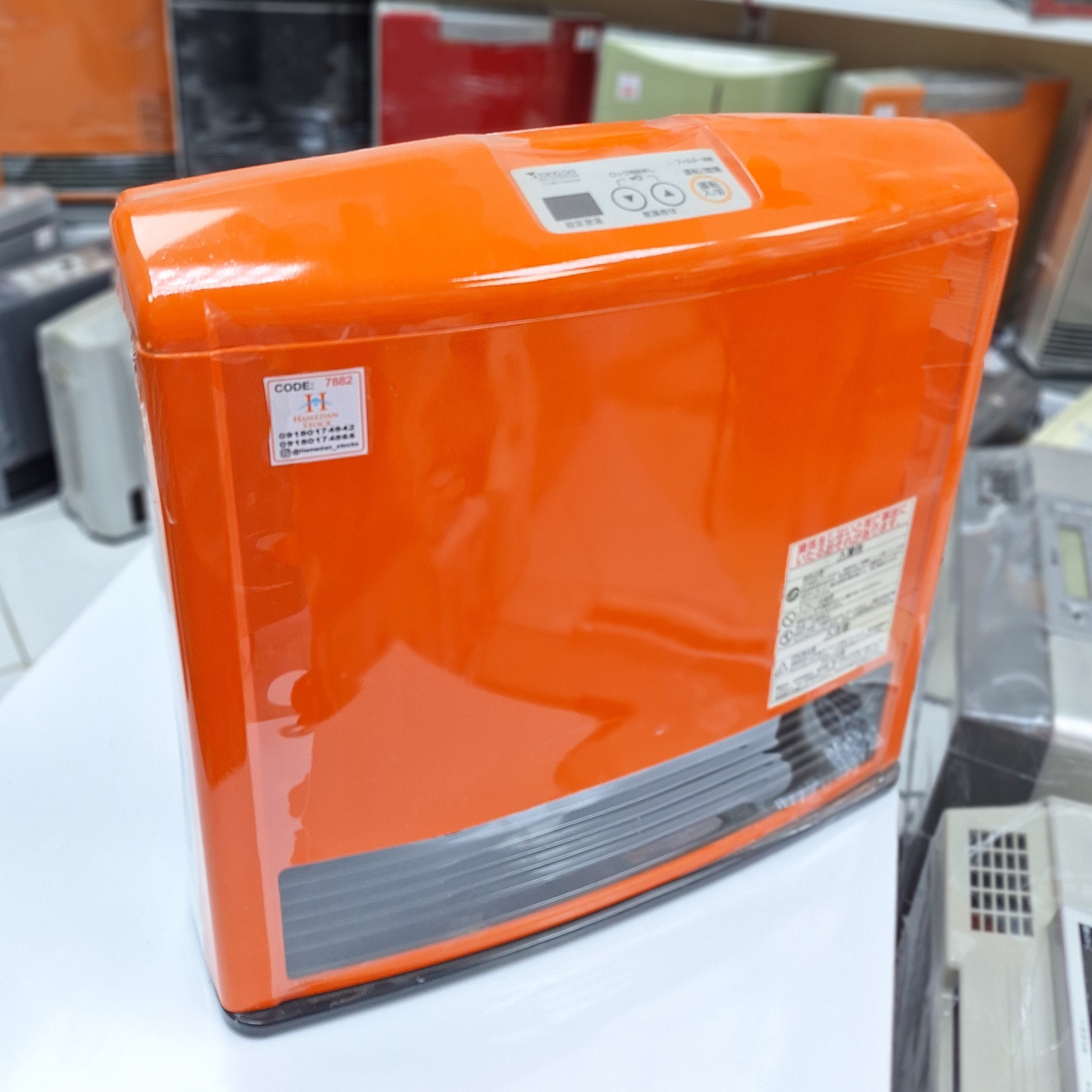 بخاری 4000 وات ژاپنی گازی برقی توربو کد 82جدید