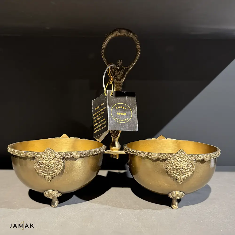 اردو خوری برنجی شاه عباسی ریور کد 24717جدید