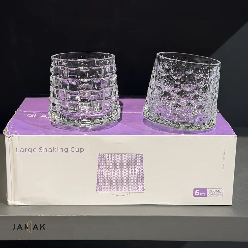 لیوان چرخشی مدل Large Shaking Cup در 2 طرح - یک عددی
