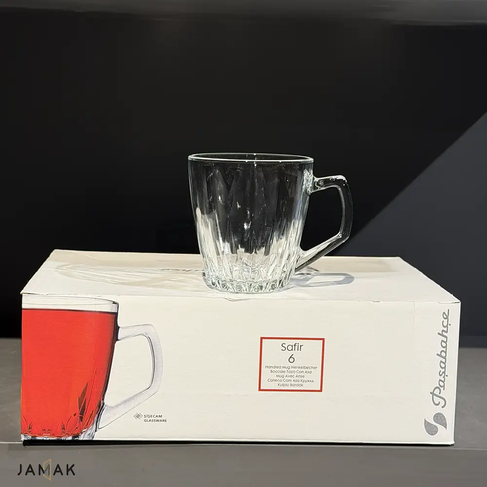 ماگ پاشاباغچه مدل سفیر کد 55713 بسته 6 عددی