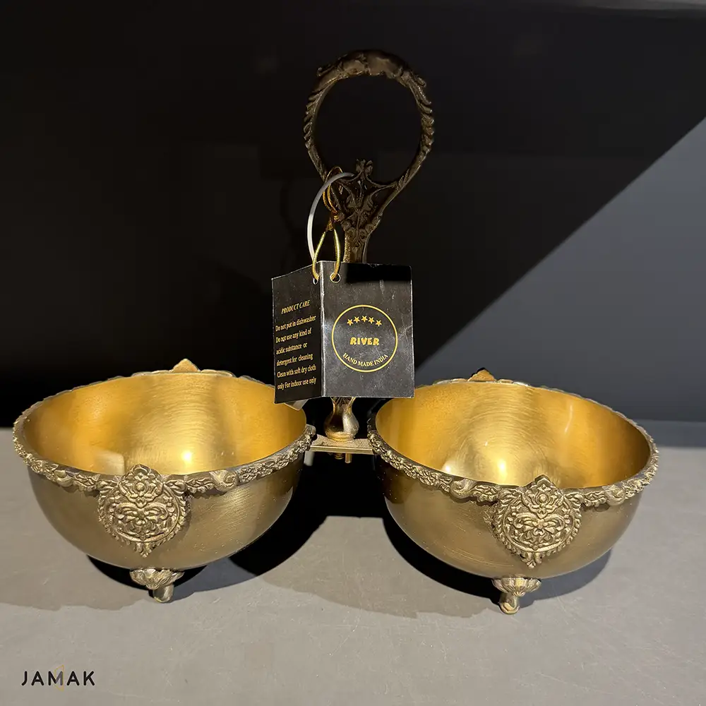 اردو خوری برنجی شاه عباسی ریور کد 24717جدید