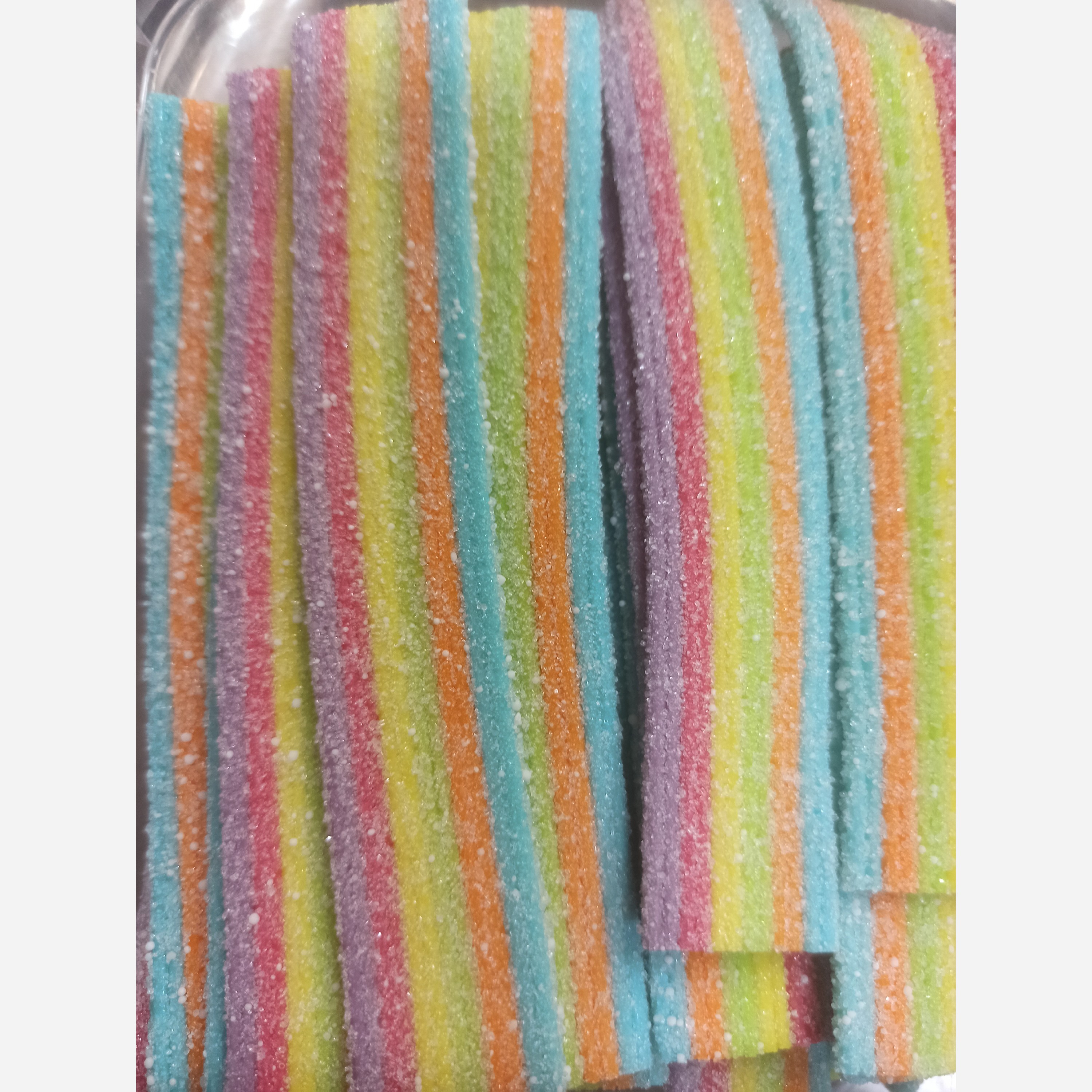 پاستیل نواری رنگین کمان مارابو فله 250گرمی