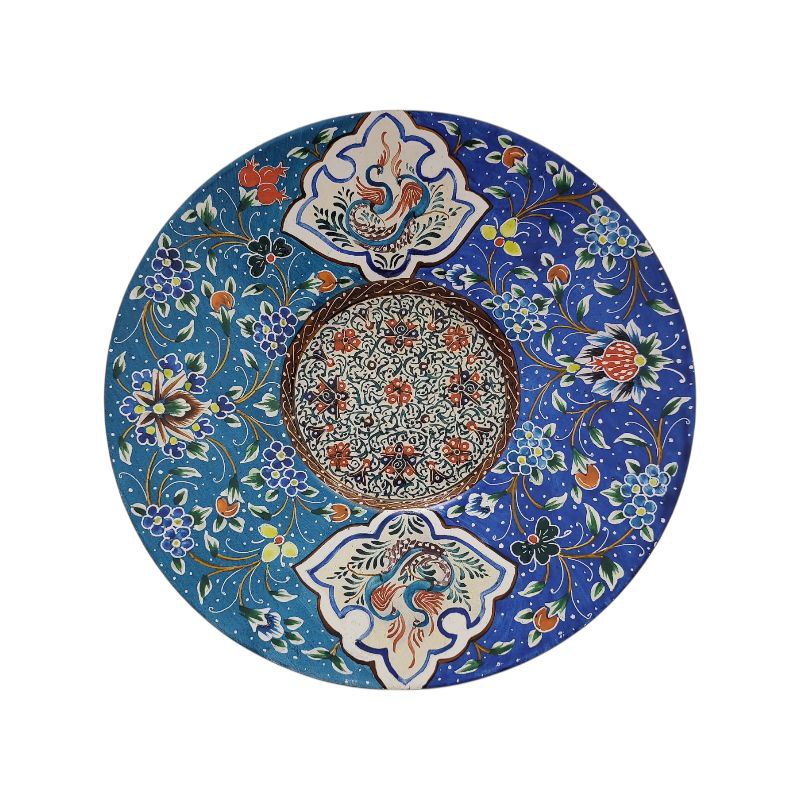 ست 12 تکه کاسه و بشقاب میناکاری کد ZP937