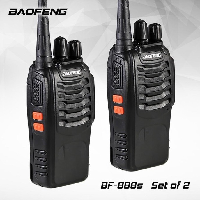 بیسیم واکی تاکی باوفنگ BF-888s اصلی (پک دو عددی)جدید