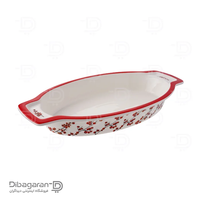 ست تابه سرو بیضی ریور طرح شکوفه مدل 8171c