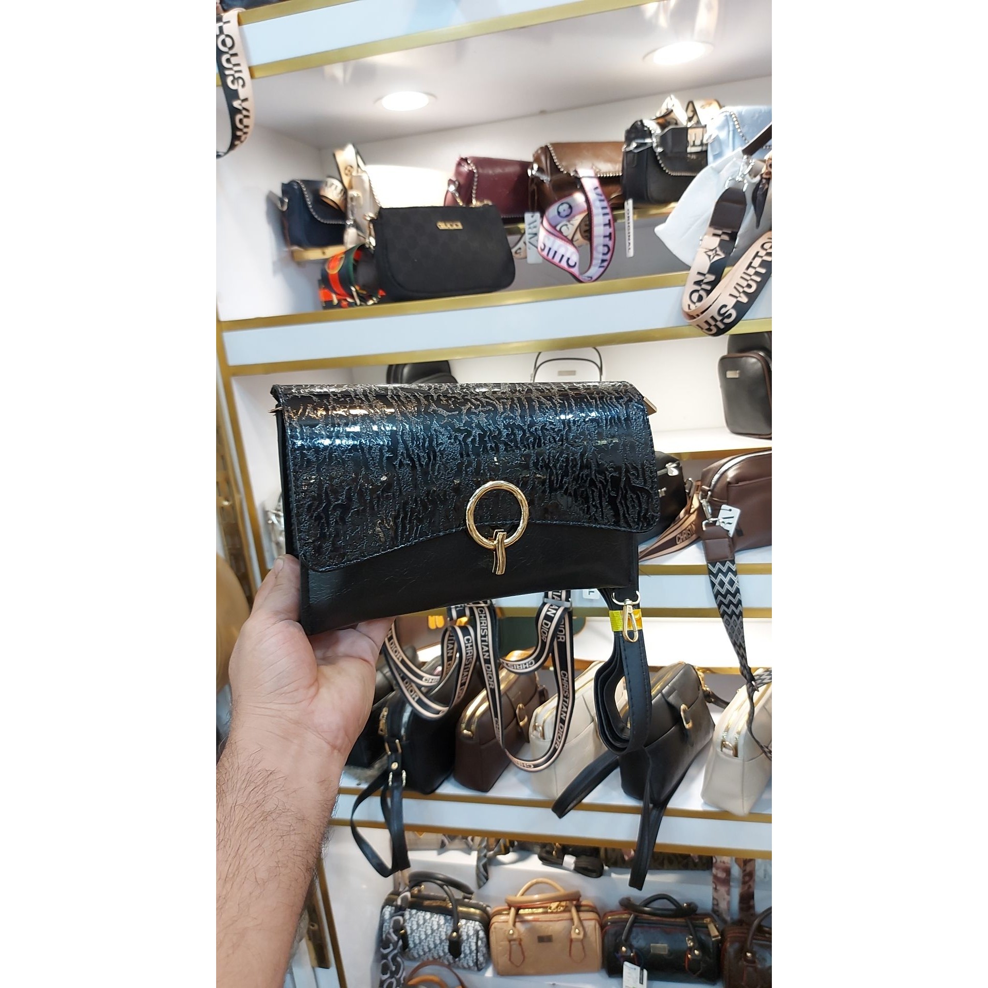 کیف مجلسی زنانه و دخترانه پرطرفدار چرم براق