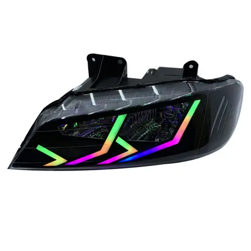 چراغ جلو اسپرت پژو پارس مدرن مدل Lambo-FC 2 عددی