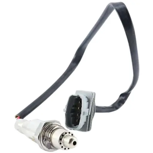 سنسور اکسیژن پایین پژو 207 NTK سوکت بیضی با ECU ME17 سیم طوسی