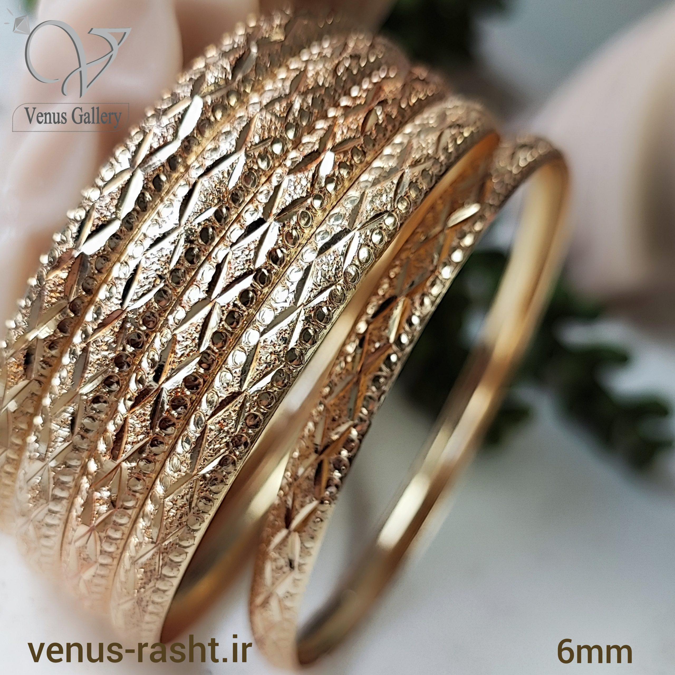 النگو ژوپینگ طرح ضربدری کپی طلا کد 1260