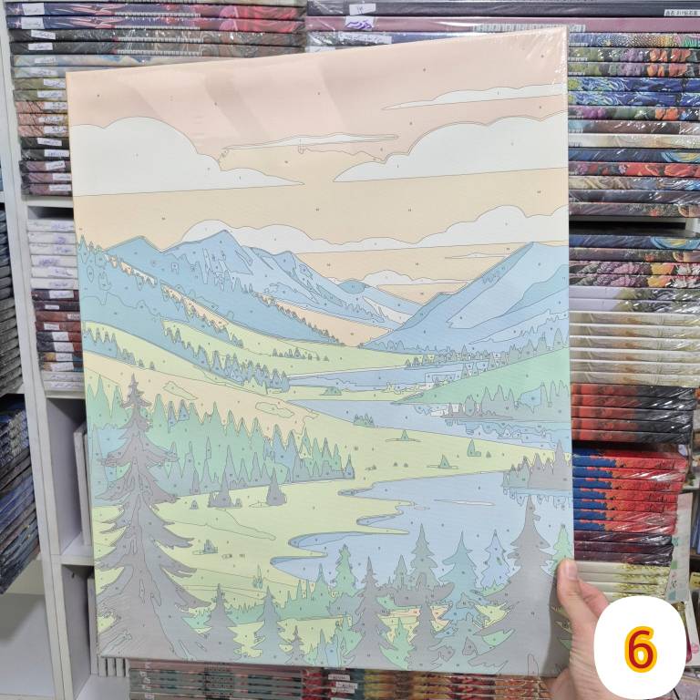 نقاشی با اعداد بوم 40×50 ( سری اول )