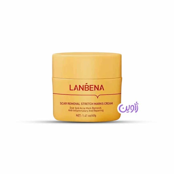 کرم ترمیم کننده اسکار و ترک پوستی لانبنا 40گرم