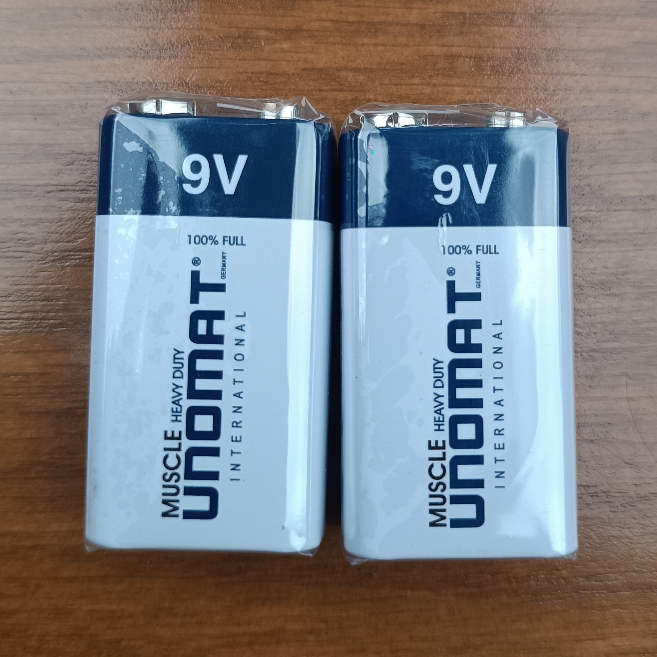 باتری کتابی یونومات UNOMAT مدل 6F22 ولتاژ 9 ولتجدید