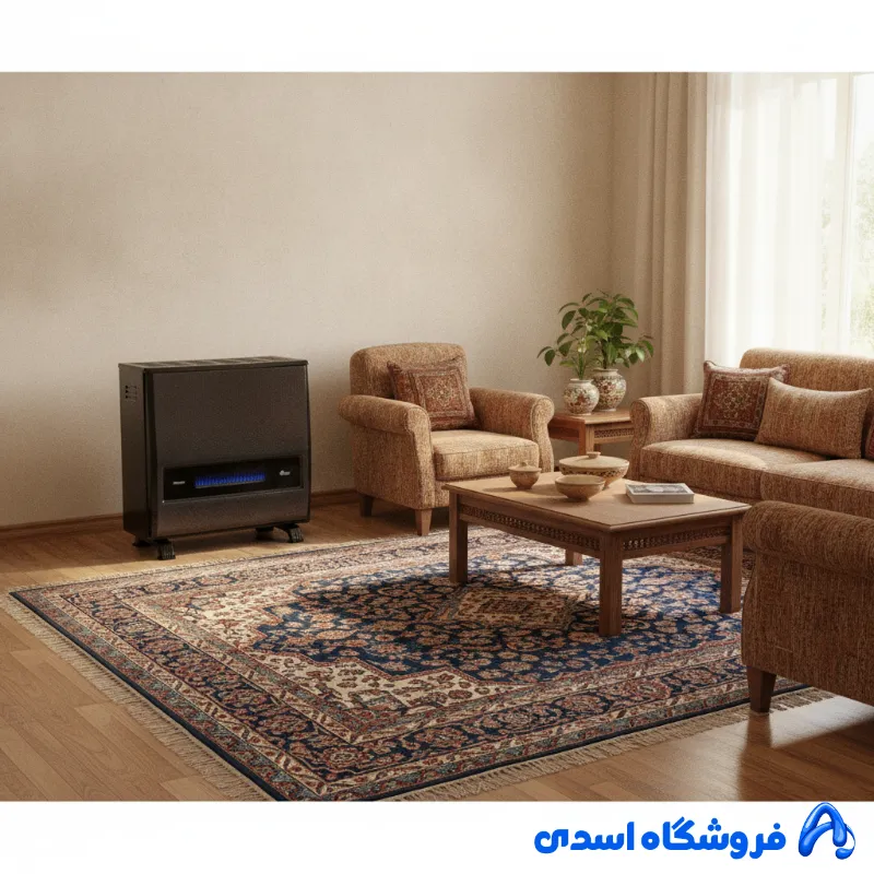 بخاری گازی ایران شرق مدل SH 90 شقایق