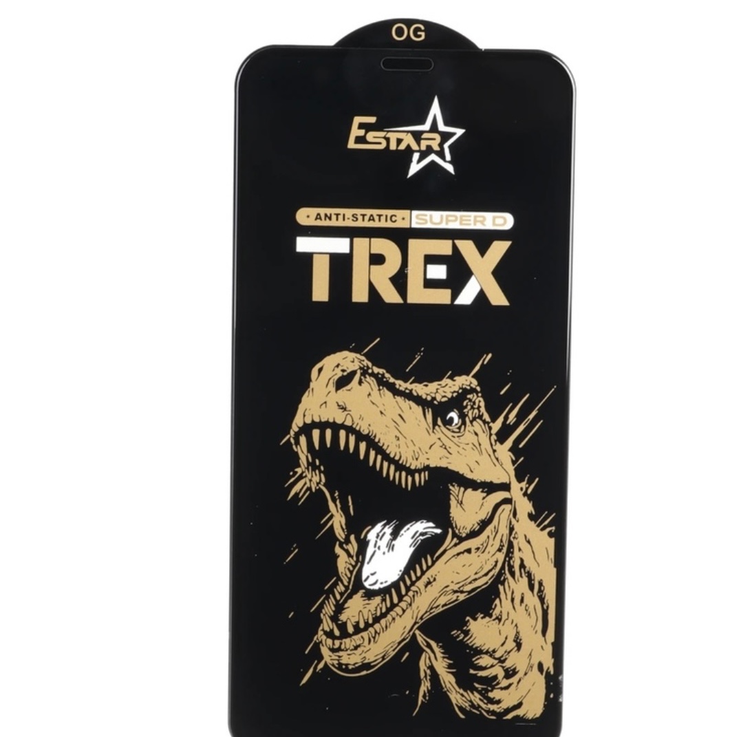 گلس گوشی آیفون شیشه ای TREX آنتی استاتیک Full Cover ESD Super D Anti Static اورجینال برای iPhone X / XS / 11 Pro کد309جدید