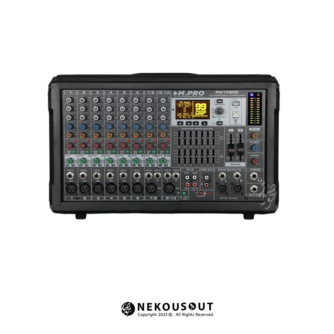 پاورمیکسر صندوقی ام پرو M.PRO PM 10800جدید