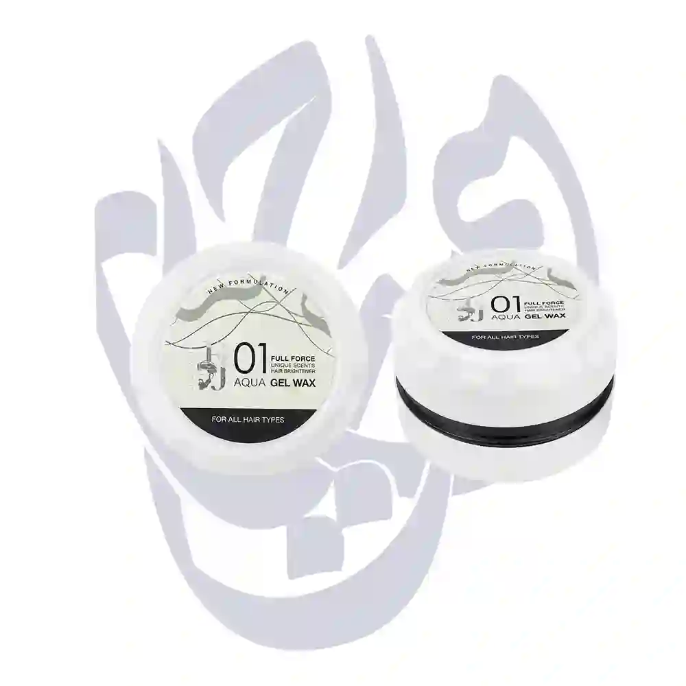 واکس حالت دهنده مو اف جی کد 01 سفید AQUA GEL WAX-150g