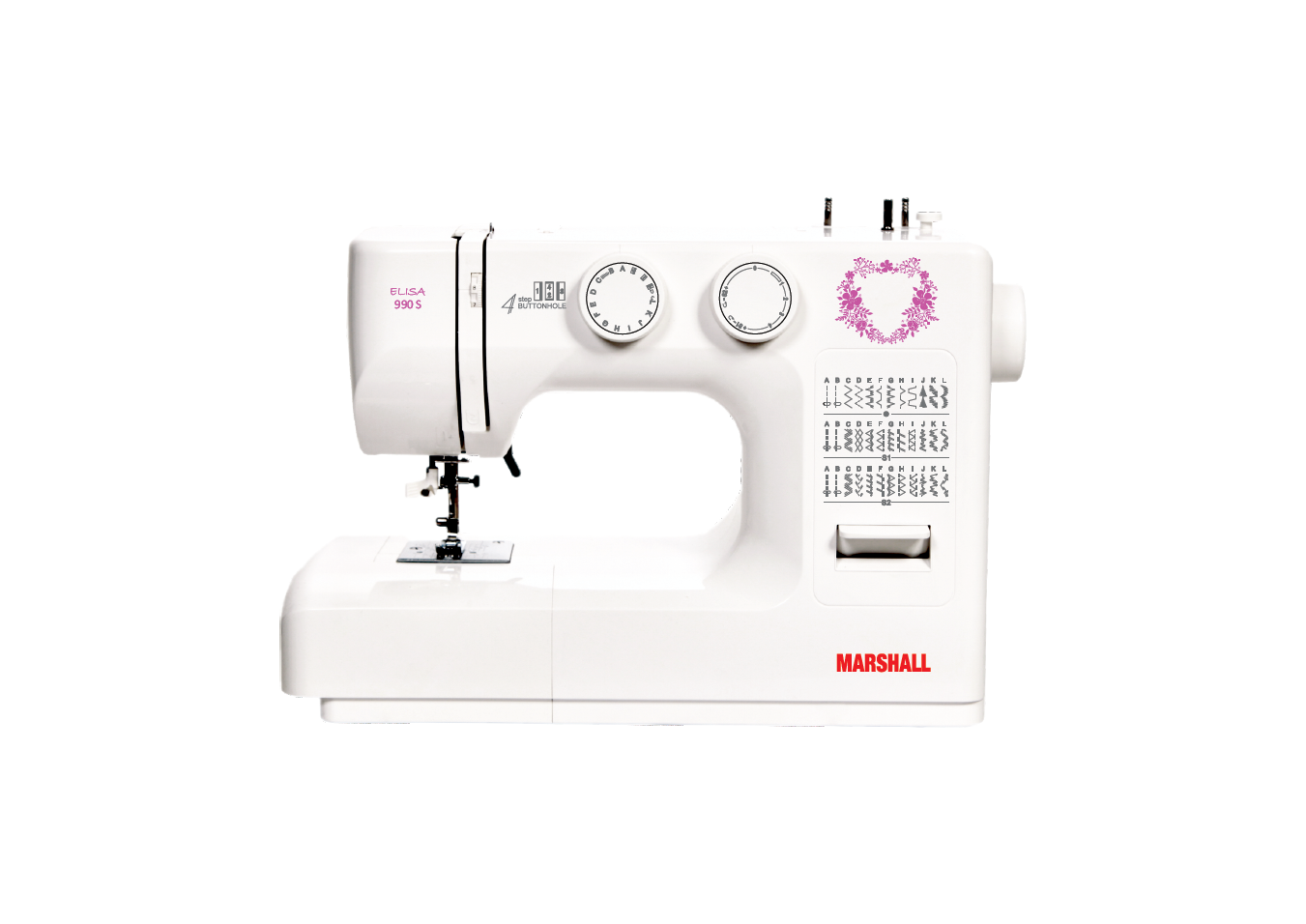 چرخ گلدوزی مارشال سری 9 الیسا مدل 990MAX