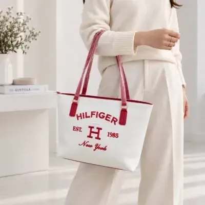 ساک دستی چرم مصنوعی اسپرت و روزمره مدل زیپدار با آستر ساتنجدید