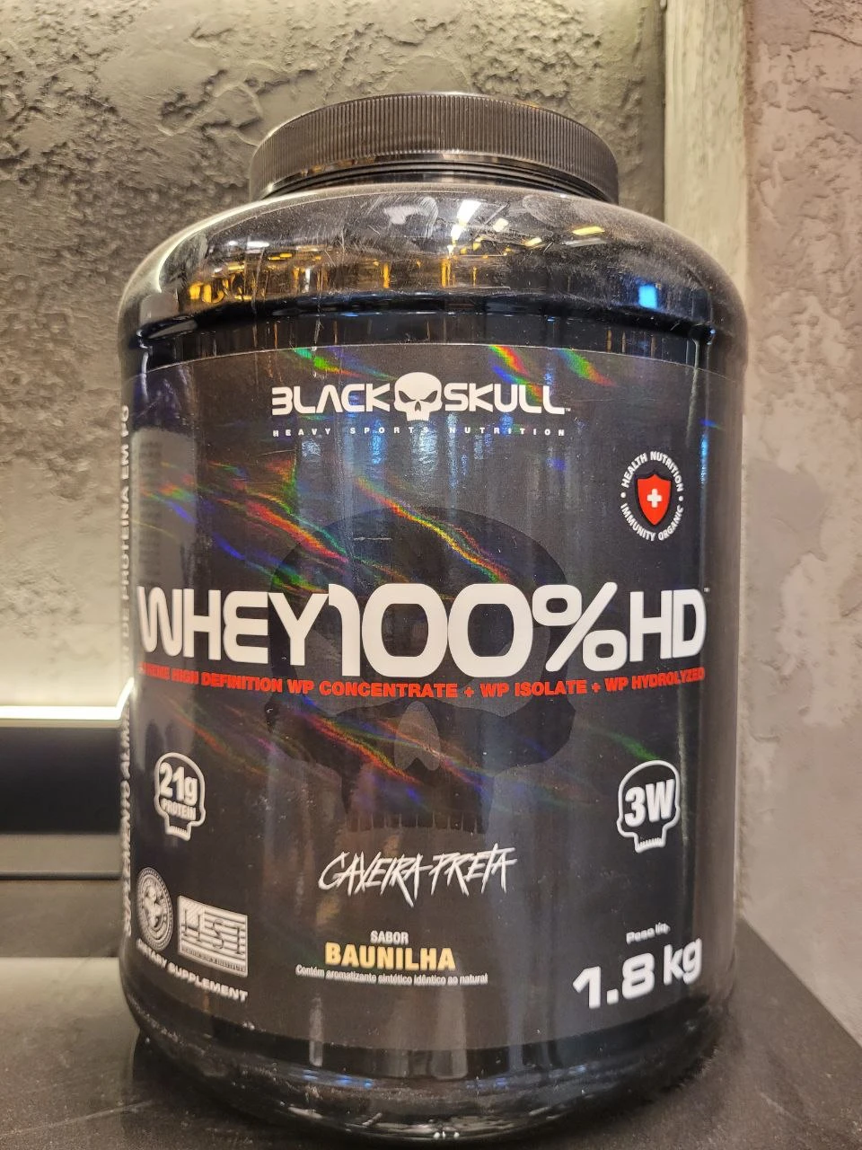 پروتئین وی بلک اسکال 1.8 کیلوگرم اصل | Black Skull's 100% HD Whey 1.8kgجدید
