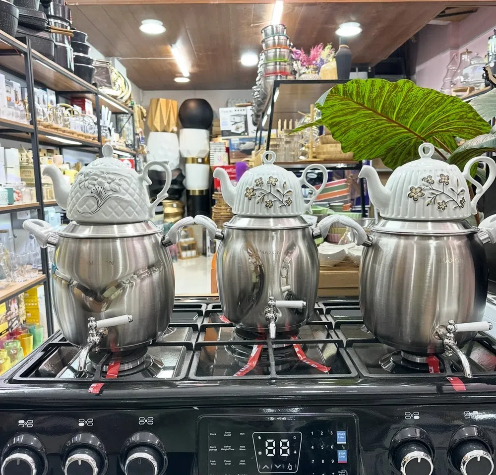 کتری قوری استیل مکسون