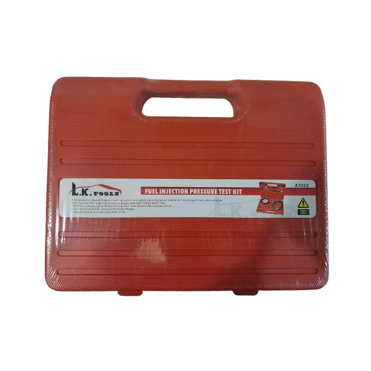 کیت تست فشار بنزین انژکتوری با سوپاپ اطمینان LK کد A3022