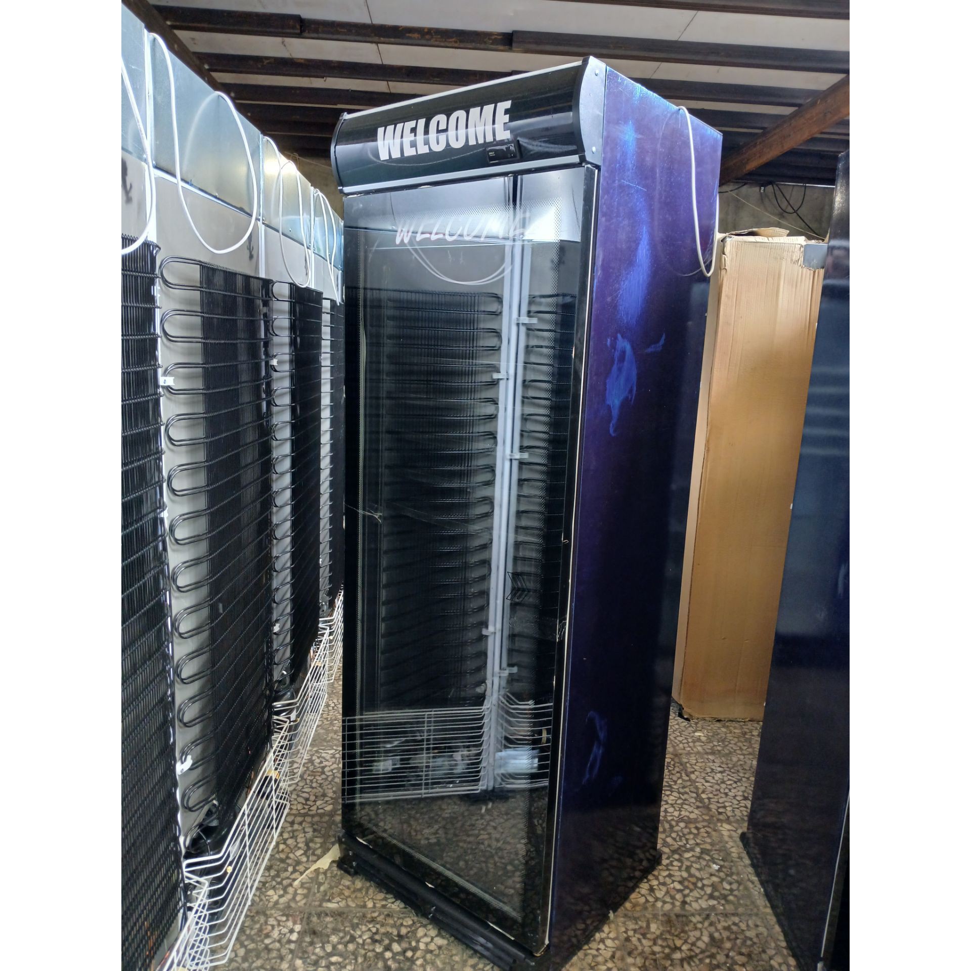 یخچال ویترینی ایستاده 60 سانتی متر تک دربجدید