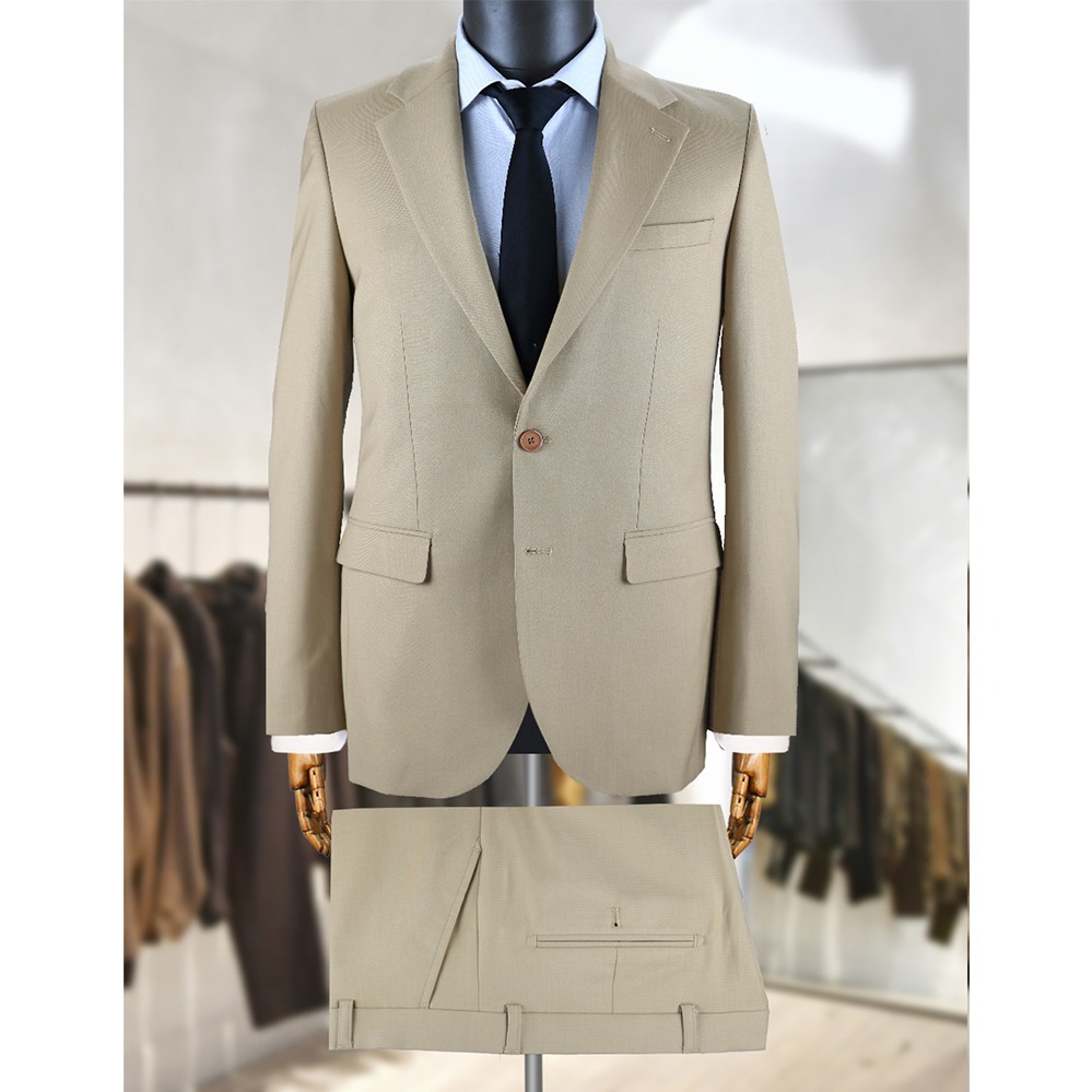 کت شلوار دراپ 4 رنگ کرم کد 113411جدید