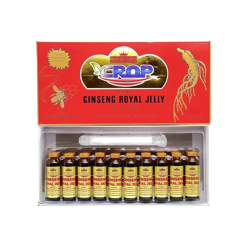 ژل رویال و جینسینگ آمپول خوراکی (جعبه 30 عددی)