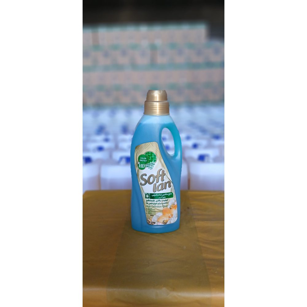 مایع لباسشویی آنزیم دار سبز سافتلن مدل High Defenition Clean