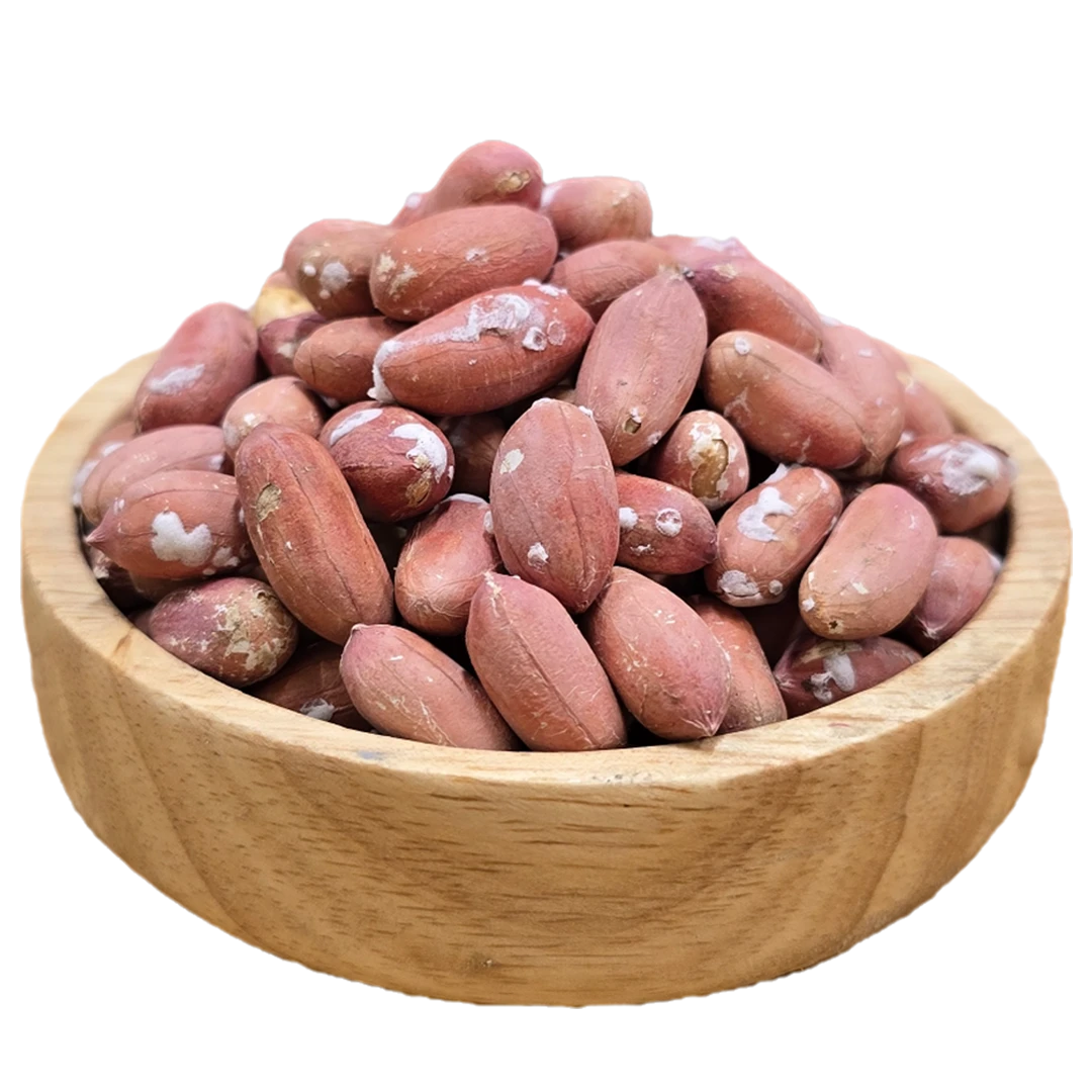 بادام زمینی آستانه با پوست