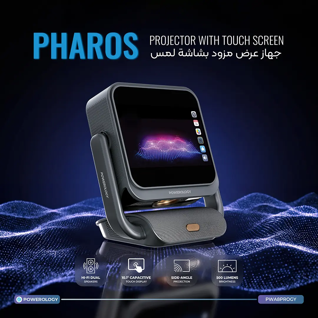 ویدئو پروژکتور هوشمند پاورولوژی مدل PWA8PROGY کیفیت تصویر Full HDجدید