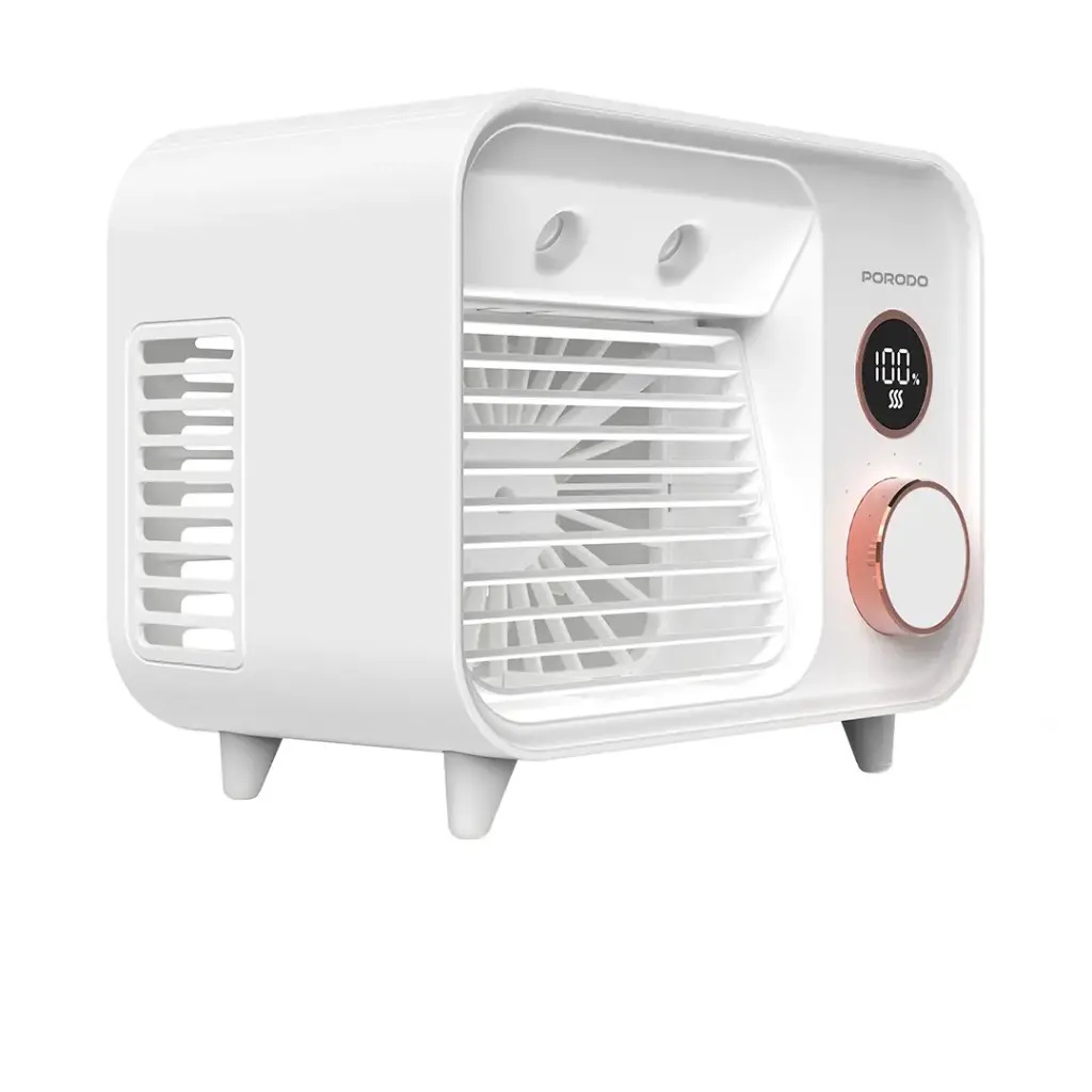 پنکه مهپاش مینی رومیزی 250 میلیلیتری پورودو مدل Lifestyle Mini Mist Fan