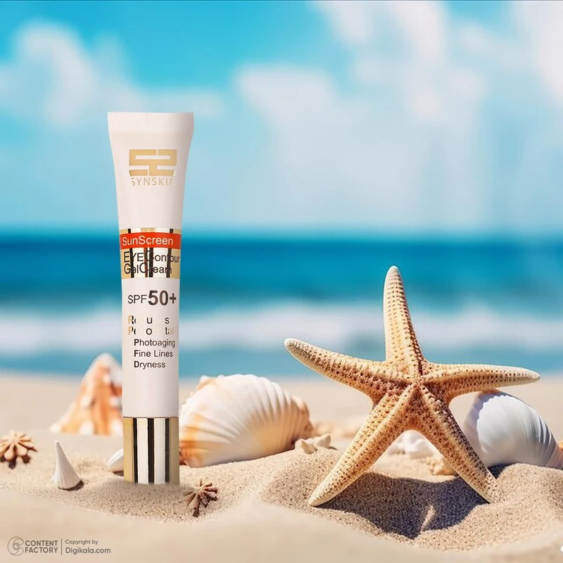 ژل ضد آفتاب بیرنگ دور چشم ساین اسکین SPF 50 مدل PFD مناسب انواع پوست حجم 20 میلی لیتر مجموعه 2 عددیجدید
