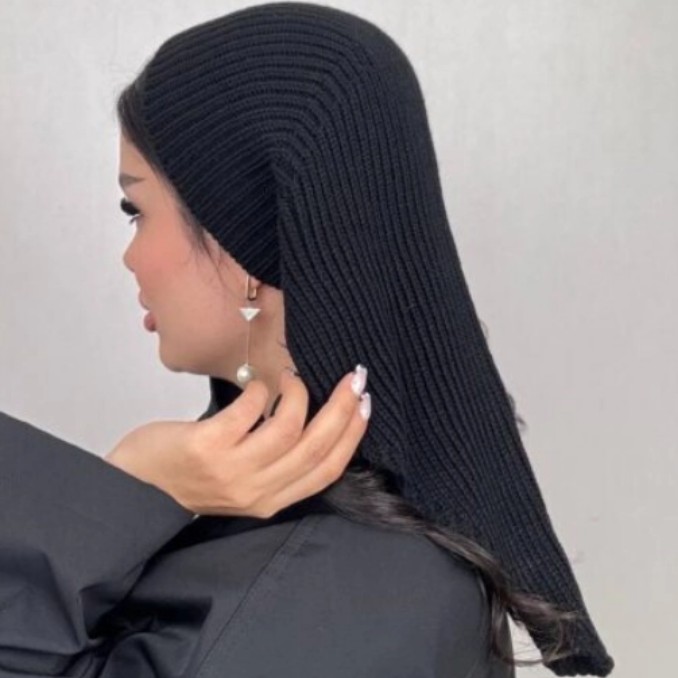 اسکارف بافت دخترانه وزنانه