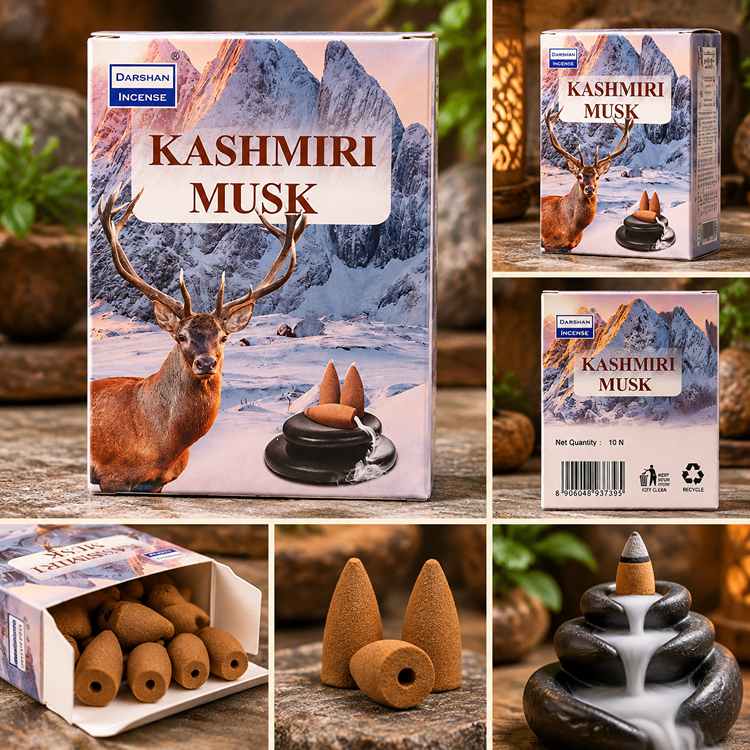 عود آبشاری مشک کشمیری (Kashmiri Musk)