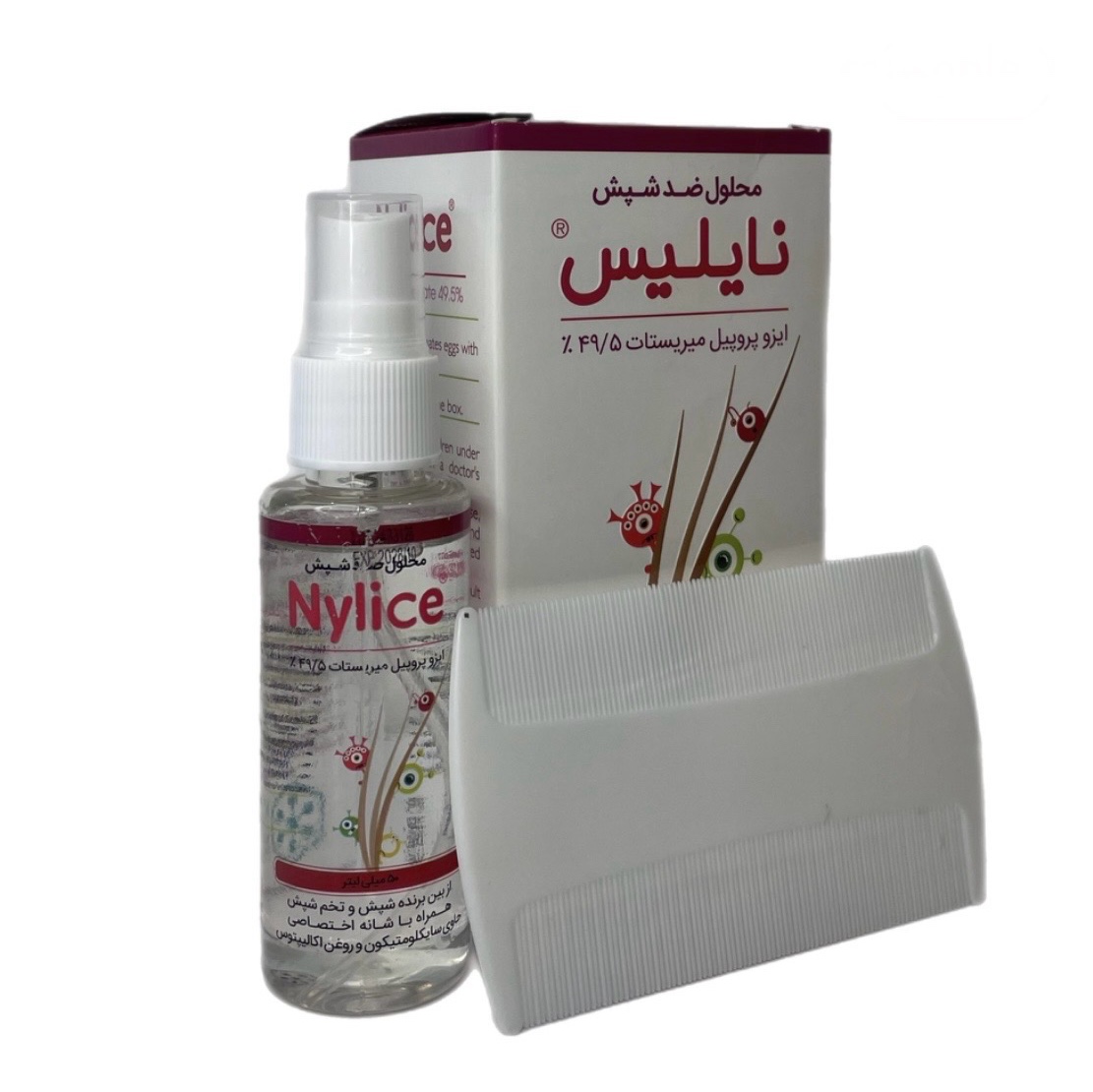 محلول ضد شپش نایلیس
