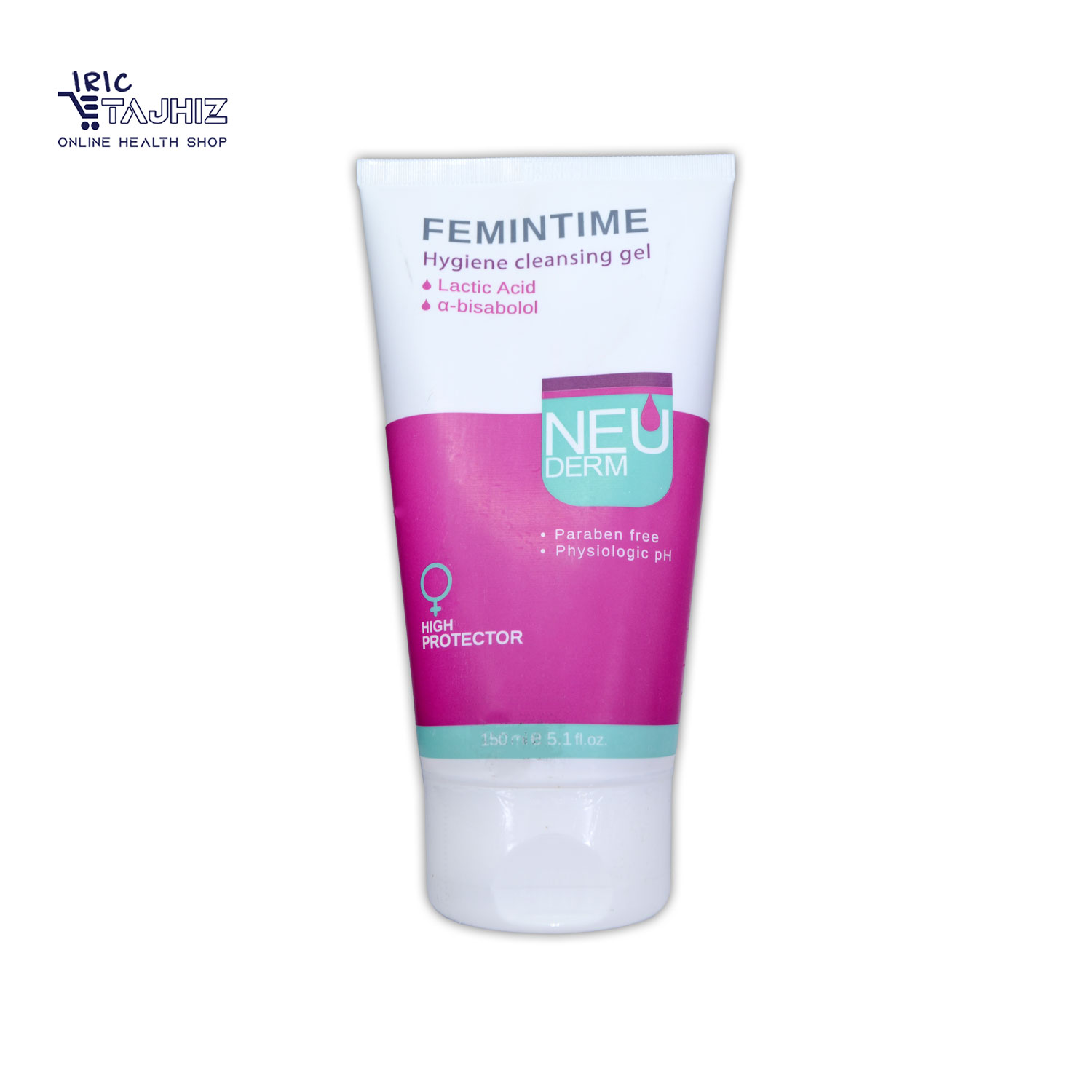 ژل بهداشتی بانوان فم اینتایم نئودرم NEUDERM حجم 150 میلی لیتر