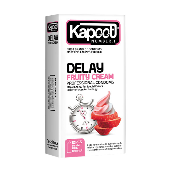 کاندوم کاپوت مدل Delay Fruity Cream بسته 12 عددی به همراه کاندوم کاپوت مدل Classic بسته 3 عددیجدید