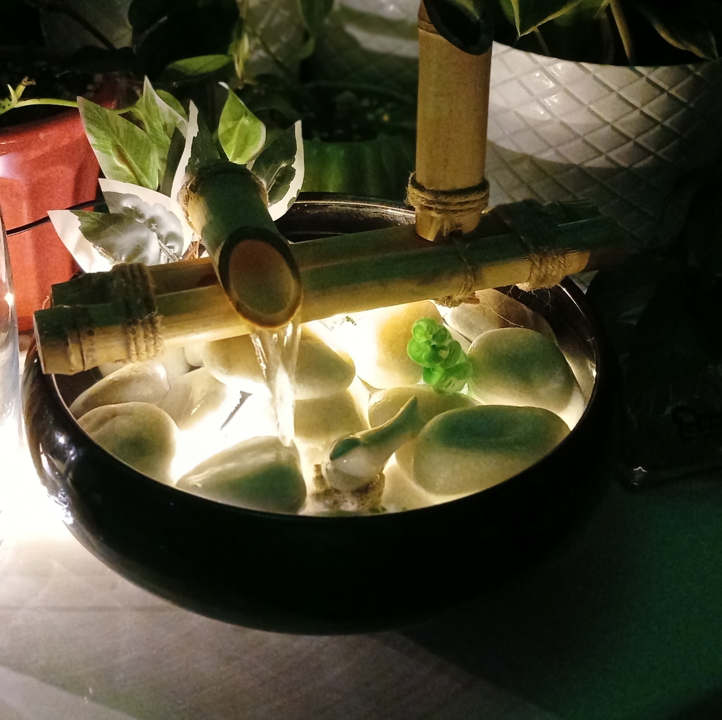 آبنما چشمه سنگی مدل بامبوجدید