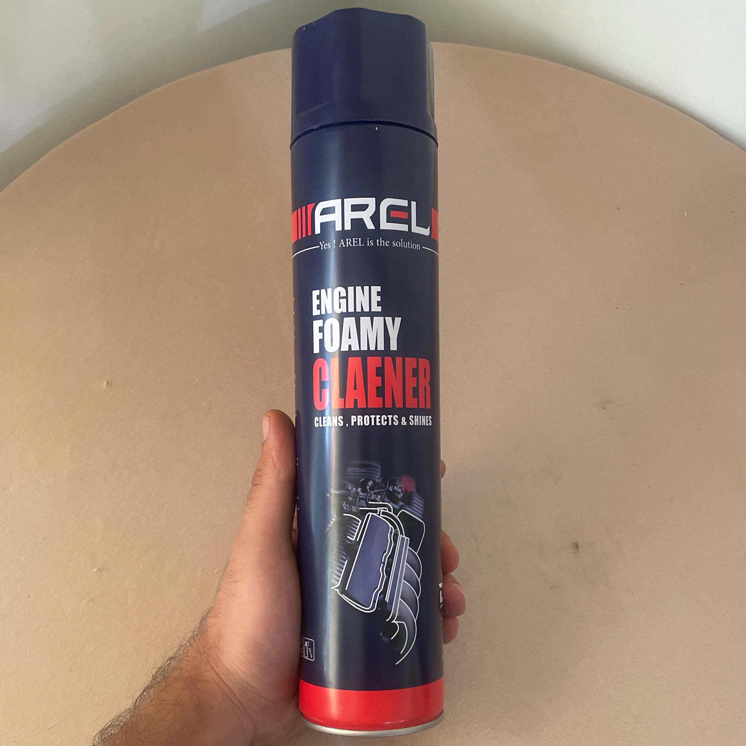 اسپرس فومی شستشوی موتور AREL حجم 750 میل