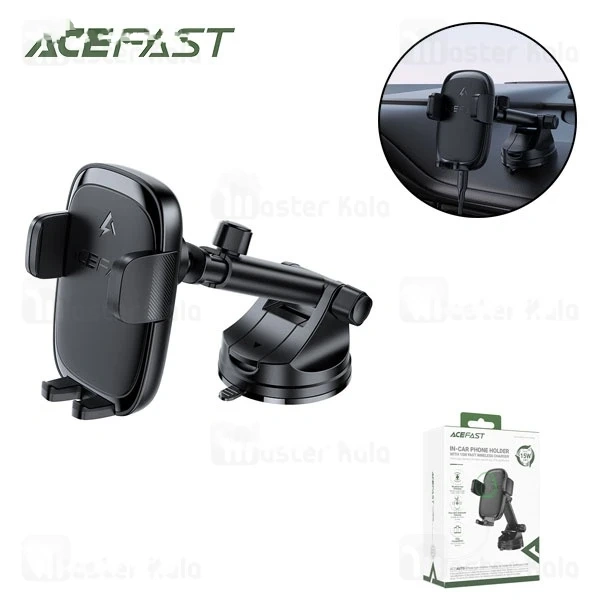 هولدر و شارژر وایرلس ایس فست ACEFAST D49 توان 15 واتجدید