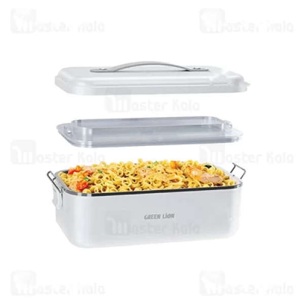 ظرف غذای گرمکن دار گرین لاین Green Lion GLB-20 GNGB20LBXWH ظرفیت 1 لیترجدید
