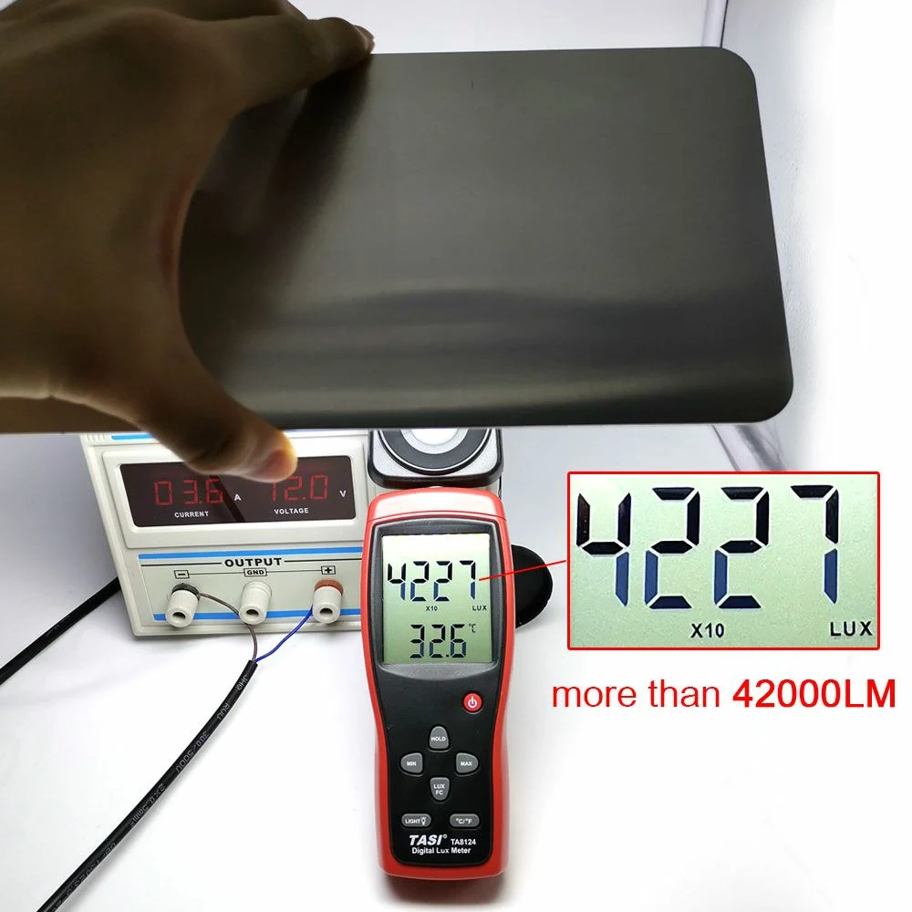 LED COB پروژکتوری 100W 12V سفید مهتابی کمپی