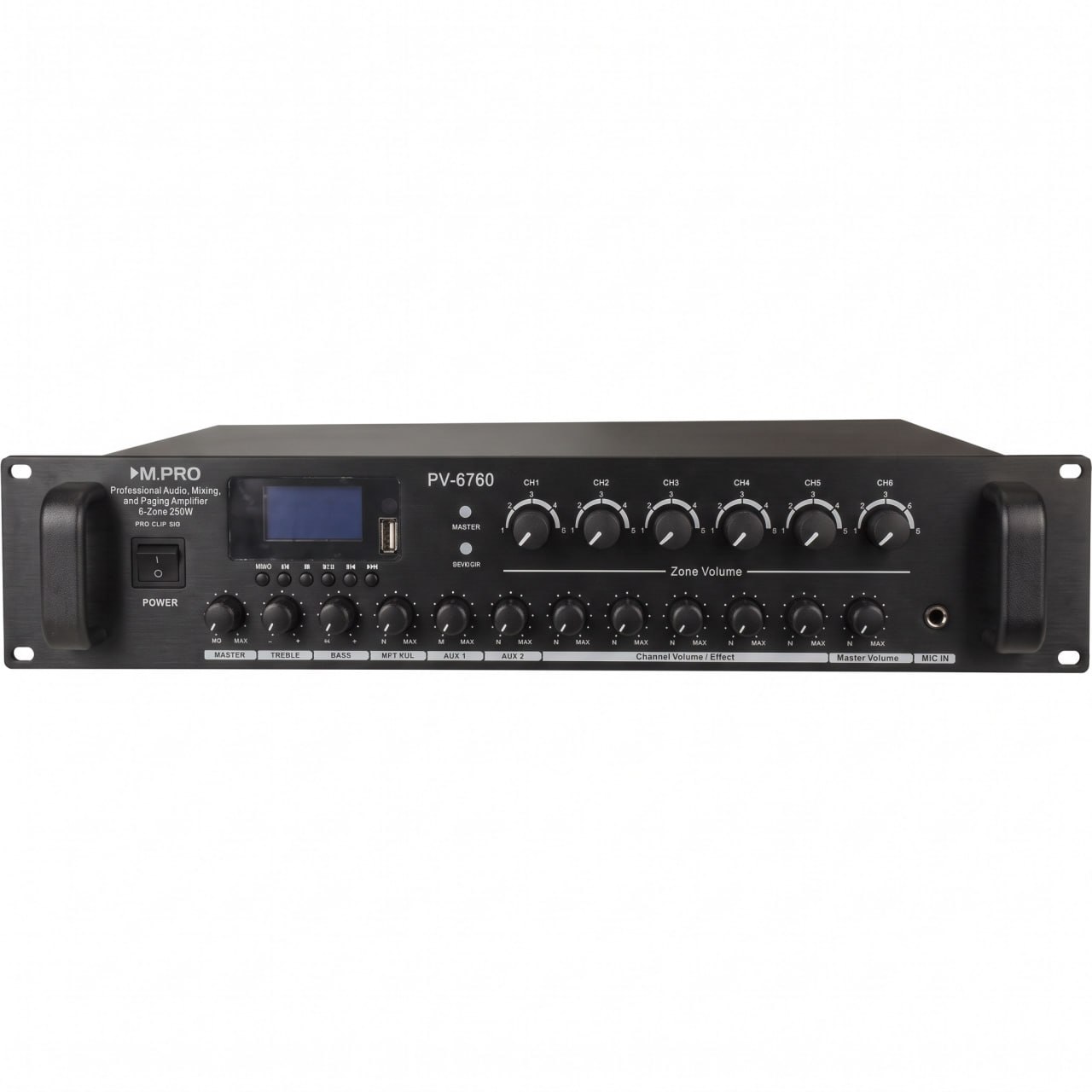 آمپلی فایر اهمی ولتی ام پرو MPRO PV-6760